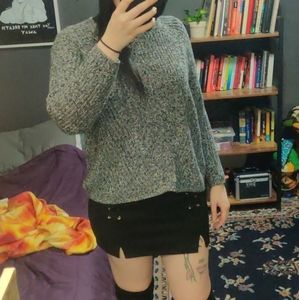 Grey Knit Sweater